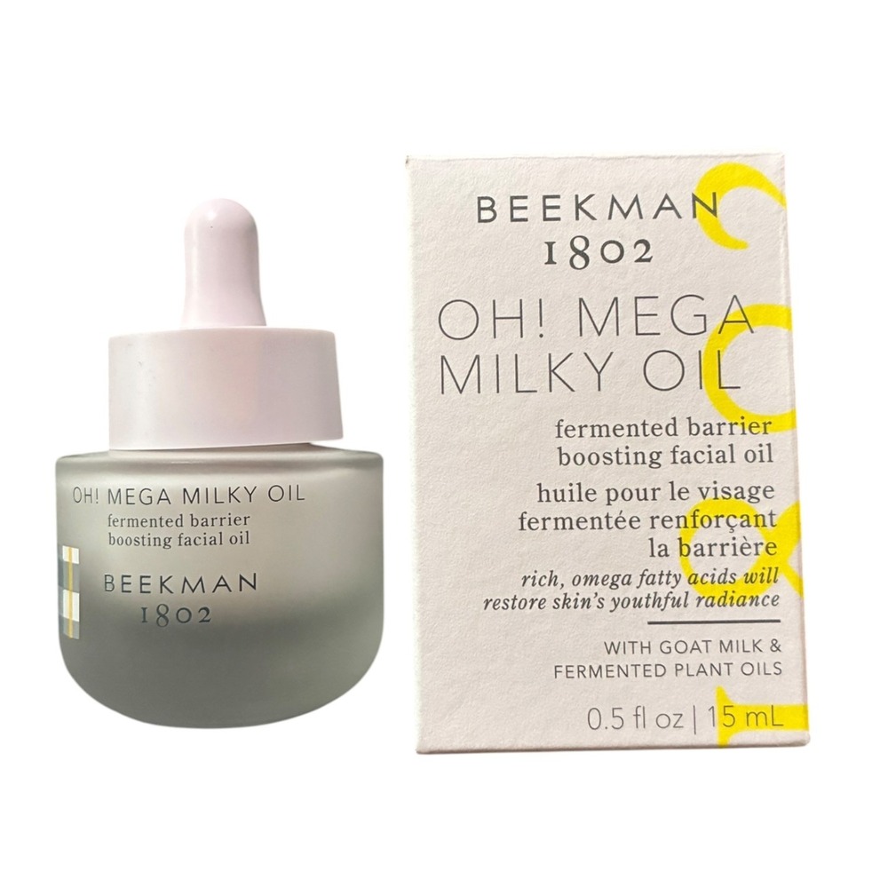 Beekman 1802 Oh! Mega Milky Oil Fermented Facial Oil 0.5oz Goat Milk NIB Mini